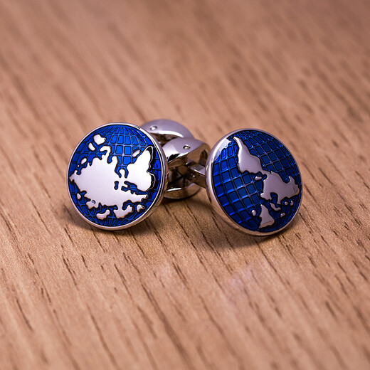 Kflk World Map Men's Cuffer Links French Shirt Sleeve Nails Chandle Couillettes Lettrage Custom K180