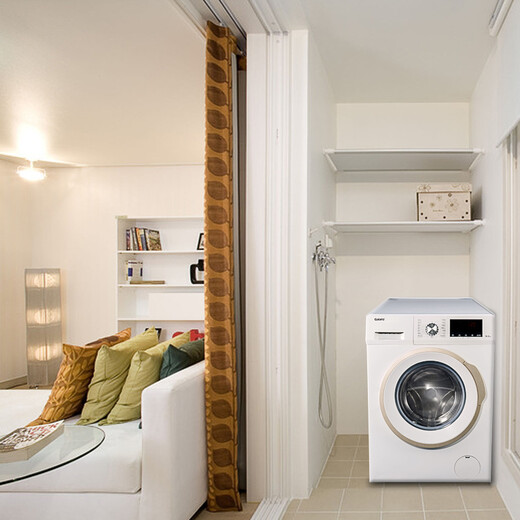 Galanz (Galanz) 9-common Jin [Jin equals 0.5 kg] fully automatic drum washing machine, first-level frequency conversion, energy-saving and sterilization, large household capacity, white XQG90-T512V