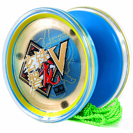 奥迪双钻（AULDEY）悠悠球玩具溜溜球火力少年王6悠拳英雄 yoyo球男孩竞技玩具 爆旋悠悠球-玄铁磐龙V