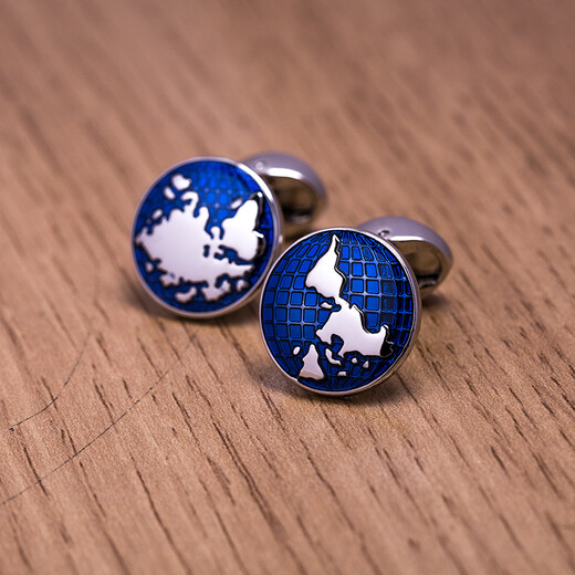 Kflk World Map Men's Cuffer Links French Shirt Sleeve Nails Chandle Couillettes Lettrage Custom K180