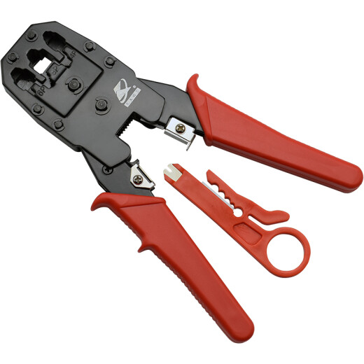 Kraftwell 4P/6P/8P three-purpose network crimping pliers network cable pliers crystal head crimping pliers PC0102X