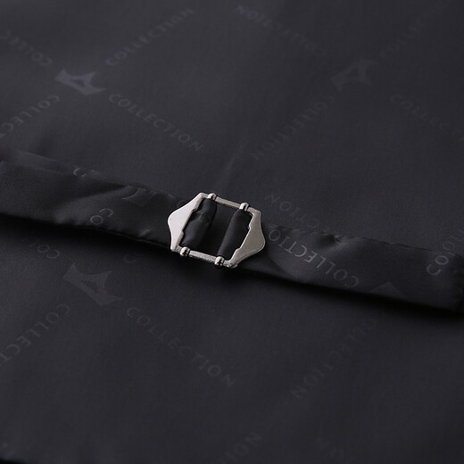 OMAX suit men's suit Korean style slim three-piece suit business casual professional formal suit groom and best man wedding dress black two-button top + trousers + vest 160/S (100 Jin Jin is equal to about 0.5 kg)