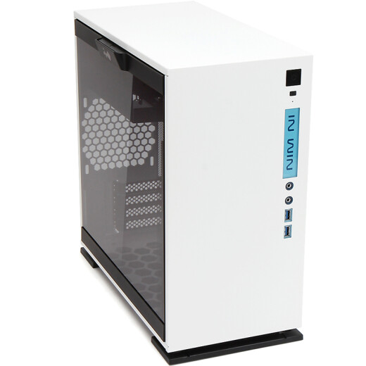 INWIN (IN WIN)301 white computer mainframe (supports MATX motherboard/240 water cooling/glass side translucent/backline/USB3.0*2)