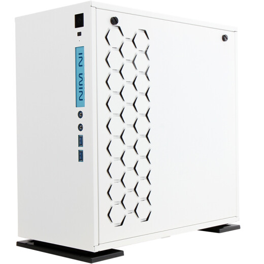 INWIN (IN WIN)301 white computer mainframe (supports MATX motherboard/240 water cooling/glass side translucent/backline/USB3.0*2)