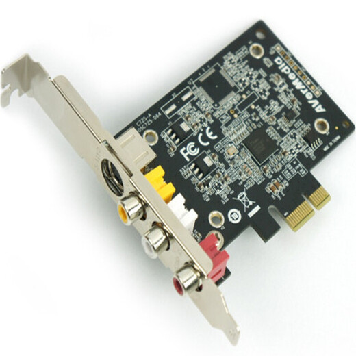 圆刚（AVerMedia） C725B 标清采集卡 支持复合S-Video输入视频会议 内置采集卡 3米S端子线