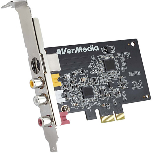 圆刚（AVerMedia） C725B 标清采集卡 支持复合S-Video输入视频会议 内置采集卡 3米S端子线