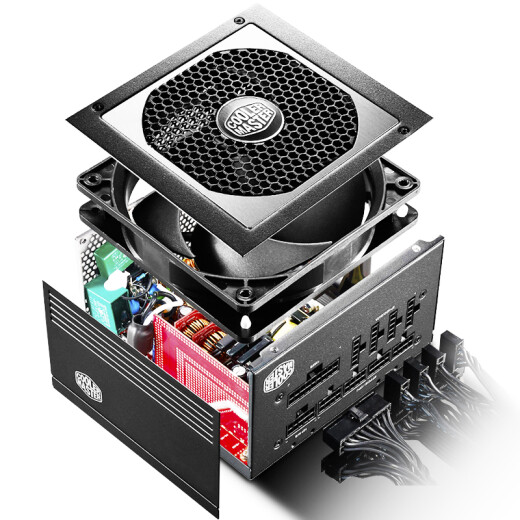 CoolerMaster rated 550WV550 gaming power supply (80PLUS gold medal/all modules/all Japanese capacitors/short body/rear cable/five-year warranty)