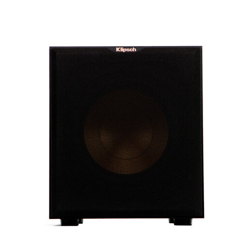 Klipsch R-10SW audio speaker 10-inch wooden active subwoofer audio/home theater/super bass (black)
