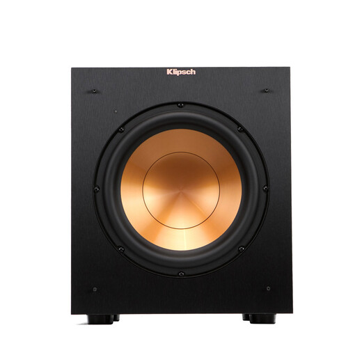 Klipsch R-10SW audio speaker 10-inch wooden active subwoofer audio/home theater/super bass (black)