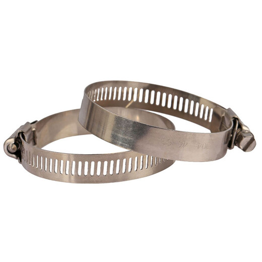 304 stainless steel hose clamp, pipe clamp, pipe clamp, pipe clamp, live clamp, water pipe, range hood, washing machine gas pipe, diameter 27-51mm, 3 pieces