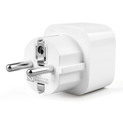 Bull (BULL) European standard German standard conversion plug converter socket European standard German to Chinese plug converter suitable for South Korea, Europe, Russia, the Netherlands, Vietnam, Thailand, Bali, etc.