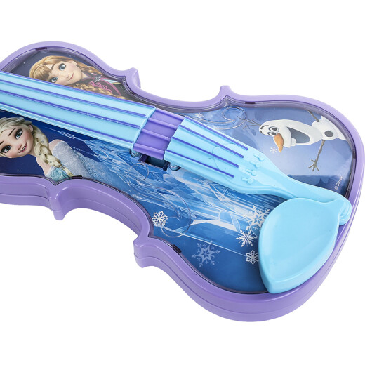 Disney (Disney) children's musical instrument toy music violin Frozen simulation musical instrument girl princess toy SWL-617 birthday gift gift