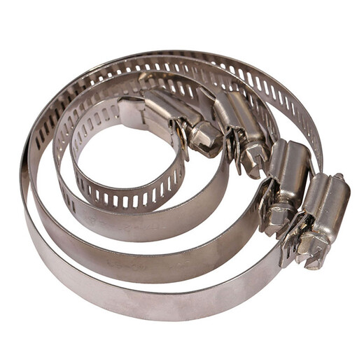 304 stainless steel hose clamp, pipe clamp, pipe clamp, pipe clamp, live clamp, water pipe, range hood, washing machine gas pipe, diameter 27-51mm, 3 pieces