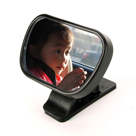 IZTOSS car safety seat baby infant rearview mirror observation suction cup clip dual-purpose curved mirror 360-degree rotation