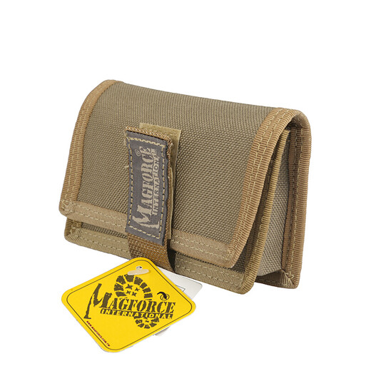 Maghos Magforce Taiwan Taiwan Horse Double Layer Unsichtbarer Visitenkartenclip 0217 Wasserspritzer Outdoor Card Pack Khaki