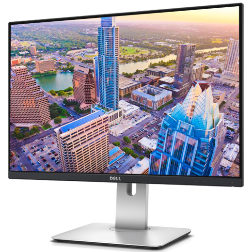 Dell (DELL) 24-inch IPS wide color gamut rotating lifting micro frame 16:10 personal business design computer monitor U2415