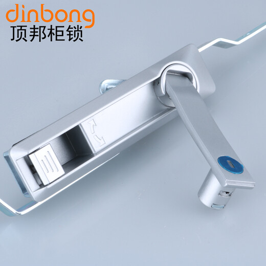 dinbong MS828 connecting rod lock switch control distribution cabinet door lock MS460 iron cabinet lock ordinary lock core - matte color