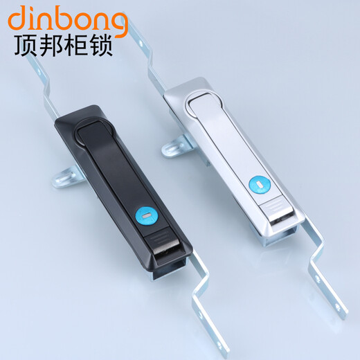 dinbong MS828 connecting rod lock switch control distribution cabinet door lock MS460 iron cabinet lock ordinary lock core - matte color