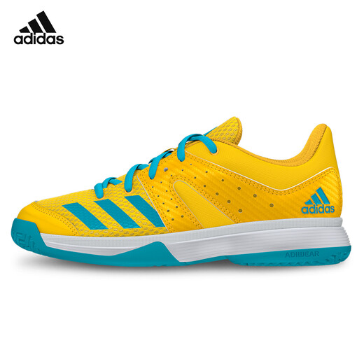 Adidas adidas WUCHT P8 children's sports and casual shoes, net badminton shoes, men's and women's badminton shoes, yellow BY1820 38 size/5.5