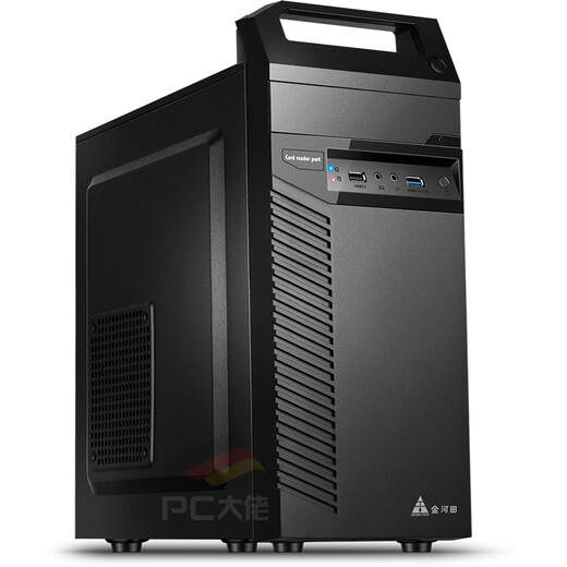 PC Boss i5-13400/F 10 cores 16 threads office business home DIY computer desktop host 8GB memory + 500GB SSD solid state drive GT710 2GB independent graphics card 3 interfaces