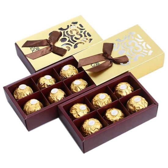 Ferrero Chocolate Gift Box With 6 Pieces Of Wedding Candy Wedding Bulk Candy Christmas Imported Wedding