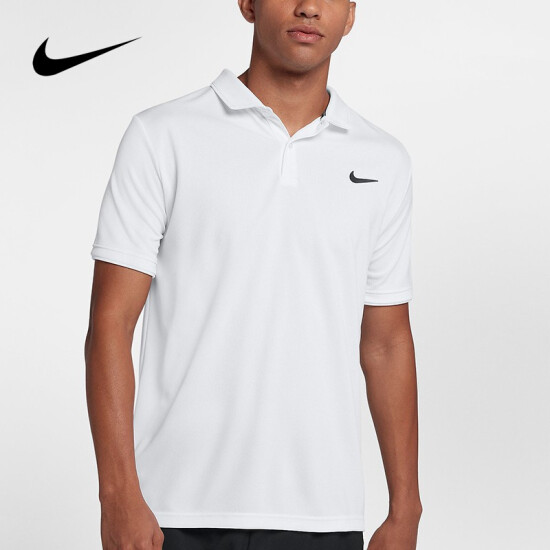 nike men's court dry tennis polo