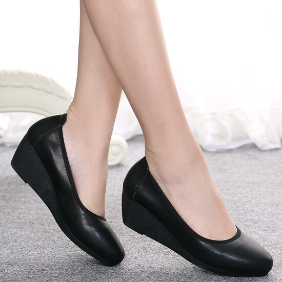 black female work shoes