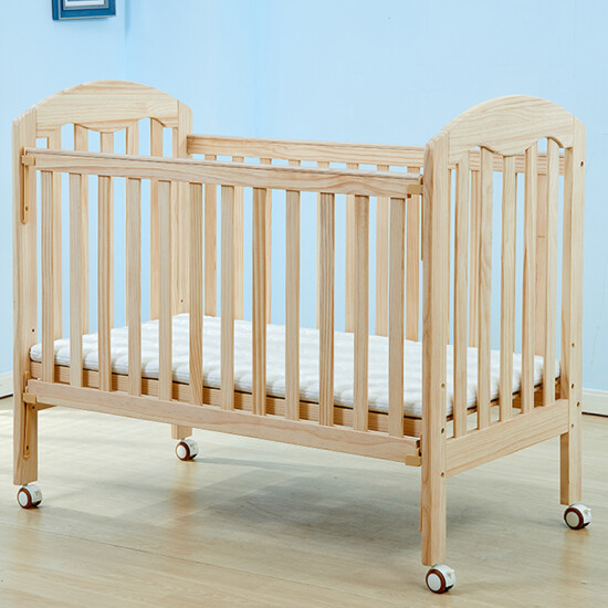 log baby crib