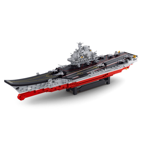aircraft carrier lego model
