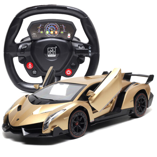 gold lamborghini remote control car