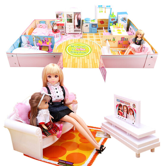 princess doll house set