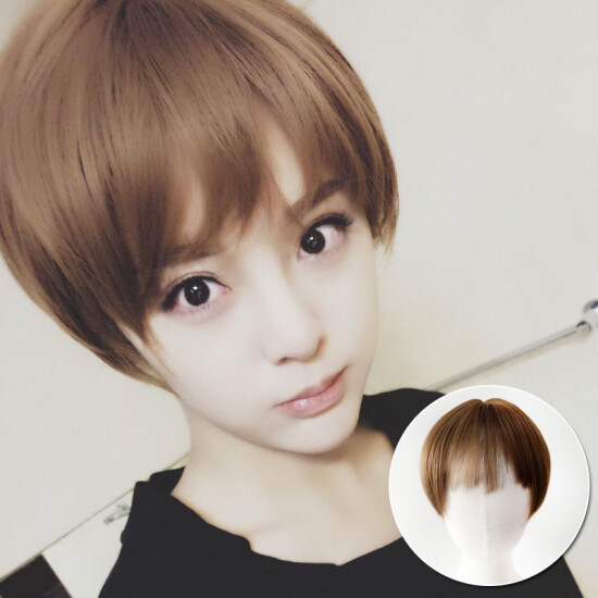 short hair wig female