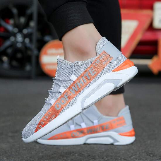 Pandaie-Mens Shoes Men Fashion Lightning Running Shoes Outdoor Leisure Shoes Breathable Sports Shoe