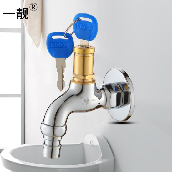 A Pretty Full Copperbelt Key Locking Faucet Washer Faucet Outdoor