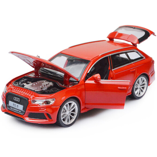 children's toy car red and yellow