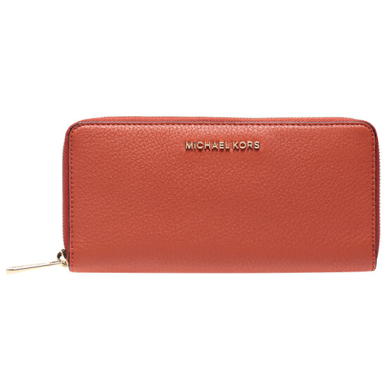 michael kors bedford wallet orange