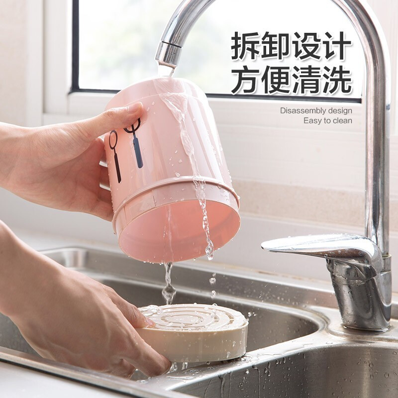 Chopstick barrel, chopstick cage, chopstick box, removable plastic drain chopstick holder, household chopstick cage, kitchen tableware storage rack, chopstick barrel, chopstick basket with lid