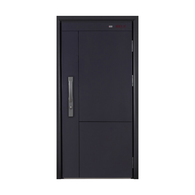 HELE DOORS HELE DOORS Grade A door - Hexing Light luxury and simple style Anti-theft entry door Steel door Customizable 2050*1180 double and double doors