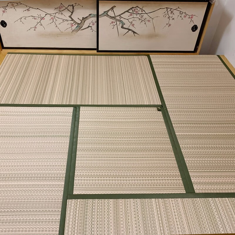 Pre-sale Wanjiahe Japanese tatami floor mat custom tatami seat cushion custom mat tatami mattress seat cushion and room tatami mattress solid wood sofa cushion colorful tatami 3.5cm coconut palm core