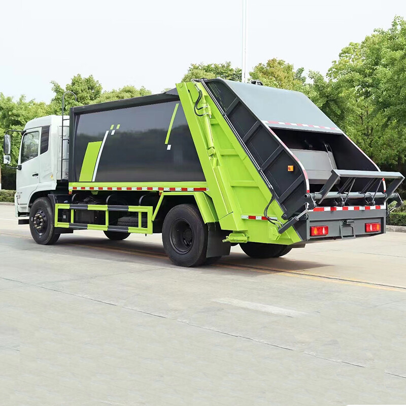 Nongdawei Guoliu Tianjin compressed garbage truck multi-functional 14 square meter large removal truck community loading sanitation truck garbage transfer truck Dongfeng Tianjin compressed garbage truck
