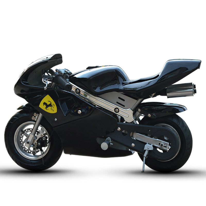 Ailu Fanyou motorcycle 49cc hand-start children's adult version fuel version optional rechargeable electric sports car two-stroke small sports car hybrid oil version