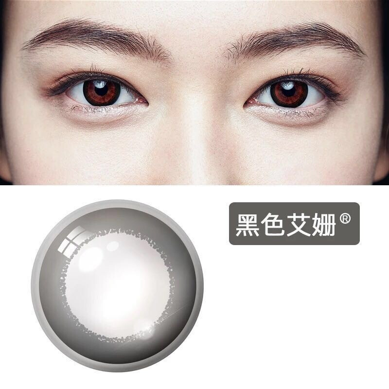 Johnson & Johnson daily disposable 30 pieces of color contact lenses for myopia color contact lenses AcuVue hybrid natural large diameter sk new customer new brown Yanyan 400 degrees