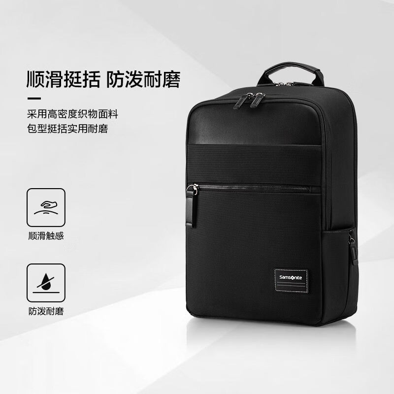 Samsonite Computer Bag Backpack 14-inch Laptop Backpack Men's Business Commuting Bag Upgraded New Year Gift