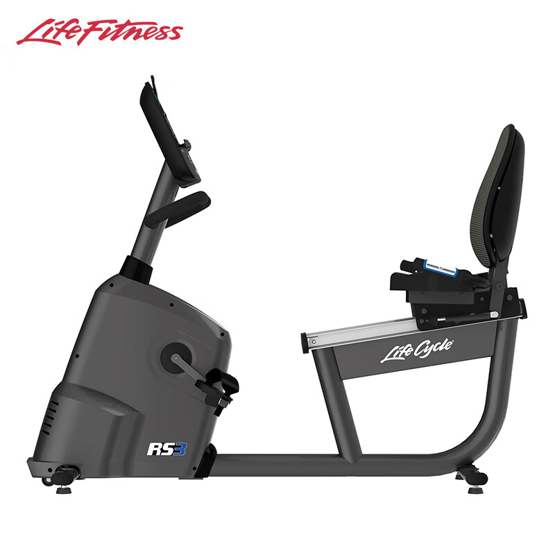 LIFEFITNESS home exercise bike RS3 spontaneous electromagnetic control dynamic bicycle recumbent bicycle recumbent bicycle imported RS3-GC