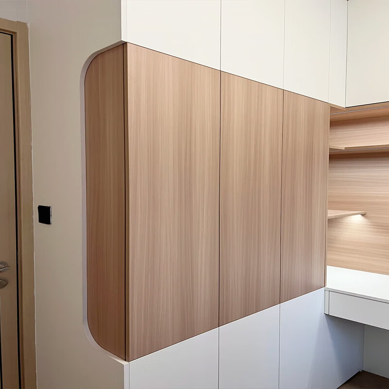 Extraordinary wood work inside and out Water-based Ketian ENF Huimin series Bedroom Italian simple wardrobe desk tatami multi-space cabinet customization Water-based Ketian bedroom furniture customization