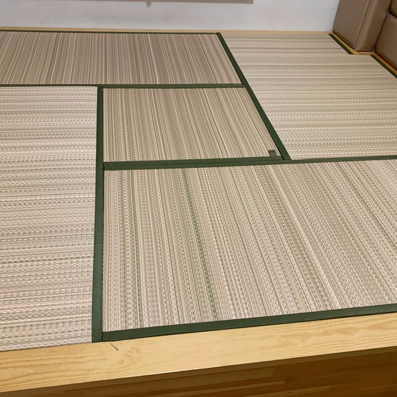 Pre-sale Wanjiahe Japanese tatami floor mat custom tatami seat cushion custom mat tatami mattress seat cushion and room tatami mattress solid wood sofa cushion colorful tatami 3.5cm coconut palm core