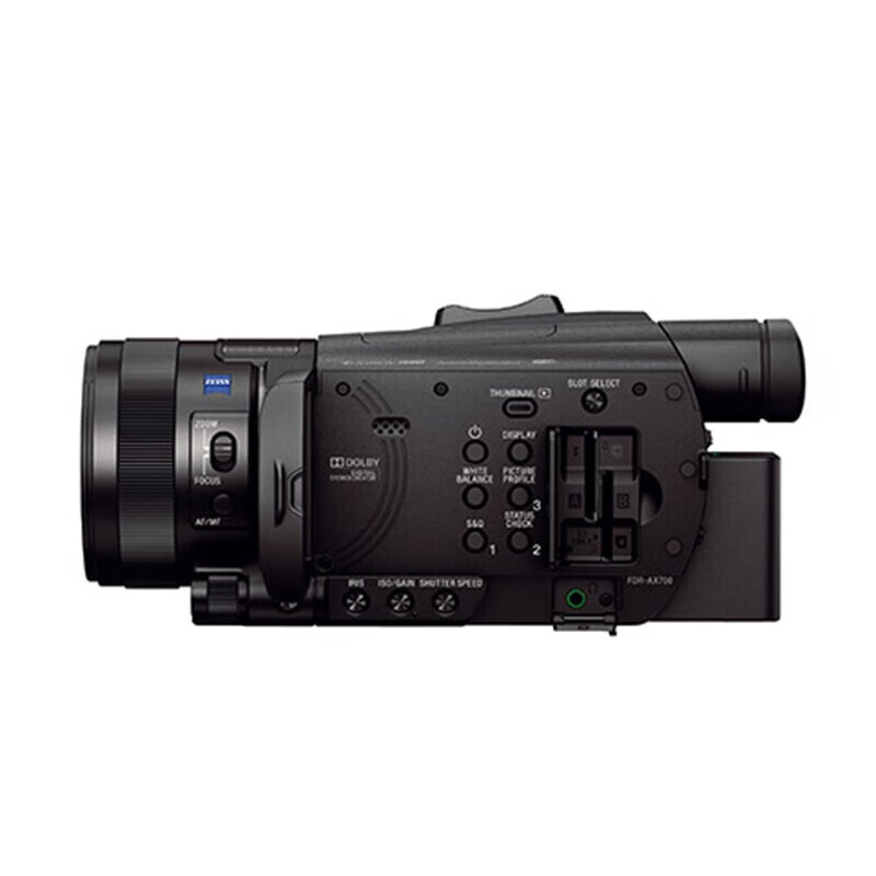 Sony (SONY) FDR-AX100E Ultra-clear 4K high-speed camera DV camera for short video recording of live conferences and events Built-in WiFi Professional wedding and commercial shooting Official standard configuration (five-year warranty)