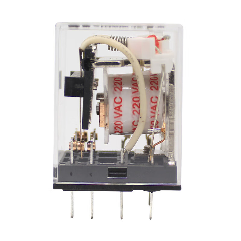 Small intermediate relay HH52PL with light 8 pins AC220V DC24V without base AC220V