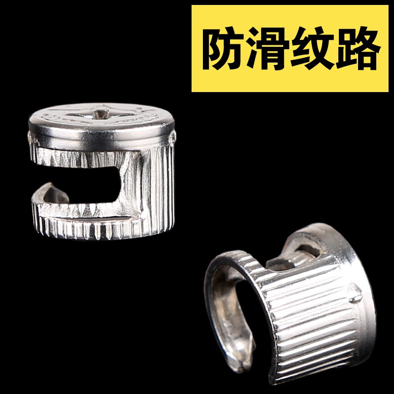 Lifu eccentric wheel three-in-one connecting piece nut furniture drawer lock accessories wardrobe fastener opening 15 steel runner 20 pieces