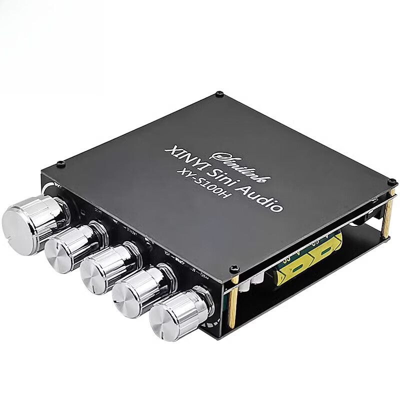 TPA3116D2 Bluetooth 5.0 digital power amplifier board 2.1 channel 2*50W+100W super bass audio module
